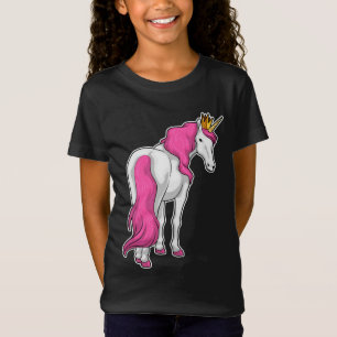 Unicorn Queen Crown T-Shirt
