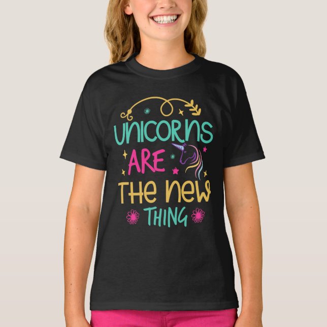 Unicorn Quotes Shirt Gift (Vorderseite)
