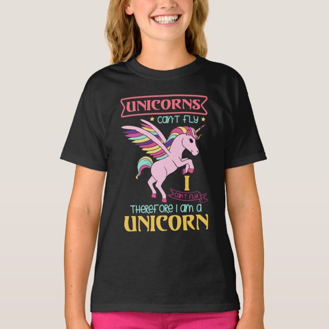 Unicorn Quotes Shirt Gift (Vorderseite)