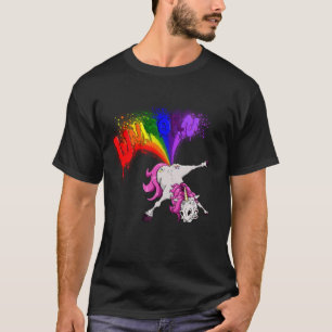 unicorn rainboart T-Shirt