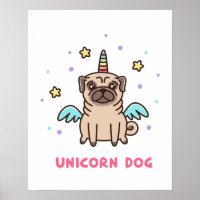 Unicorn Rainbow Dog