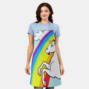 Unicorn Rainbow Schürze