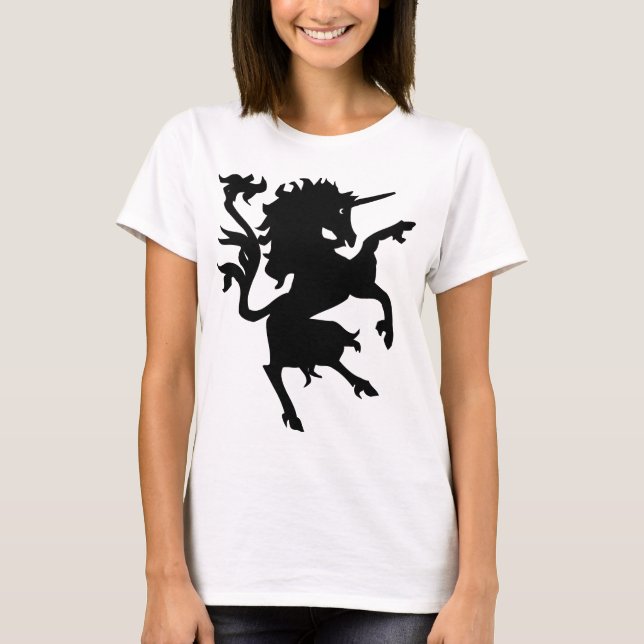 Unicorn Rampant T-Shirt (Vorderseite)