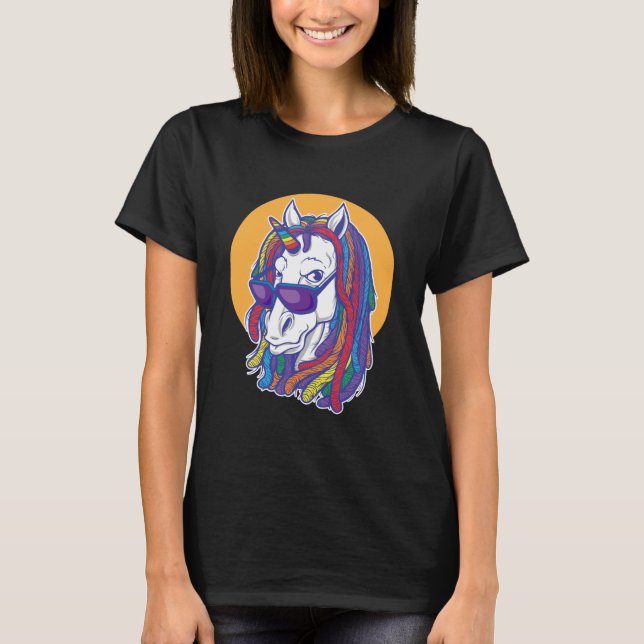 Unicorn Rasta T-Shirt (Vorderseite)