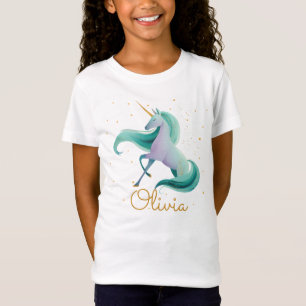 Unicorn Reader Girls’ T - Shirt - Personalisierter