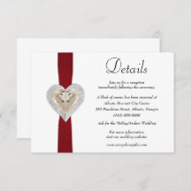 Unicorn Red Lace Wedding Details