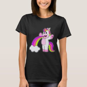 Unicorn-Regenbogenwolken T-Shirt