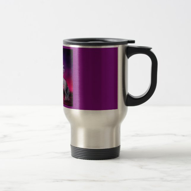 Unicorn-Reise-Tasse Reisebecher (Rechts)