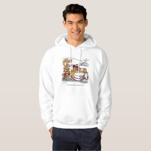 Unicorn Rentier-Sweatshirt Hoodie