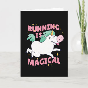 Unicorn Running Karte