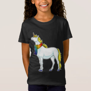 Unicorn Scarf T-Shirt