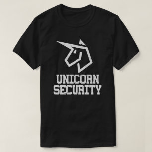 Unicorn Security Funny Easy Halloween Anzug Gift T-Shirt