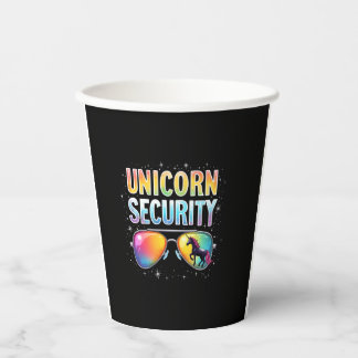Unicorn SECURITY Unicorn Long Sleeve T-Shirt Pappbecher