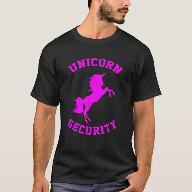 Unicorn-Sicherheitsgenuss Kostüm für Einhornliebha T-Shirt (Vorderseite)
