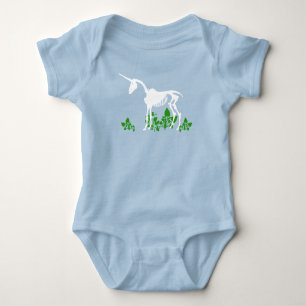 Unicorn Skeleton Baby Strampler