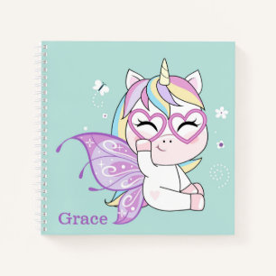 Unicorn Sketchbook Notebook Notizbuch