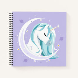 Unicorn Sketchbook Notebook Notizbuch