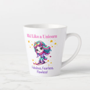 Unicorn Ski-Zaubergebirge Milchtasse