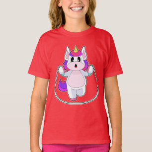 Unicorn Skipping rope Jump rope T-Shirt