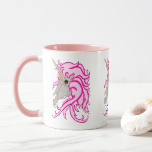 Unicorn Skull Tasse