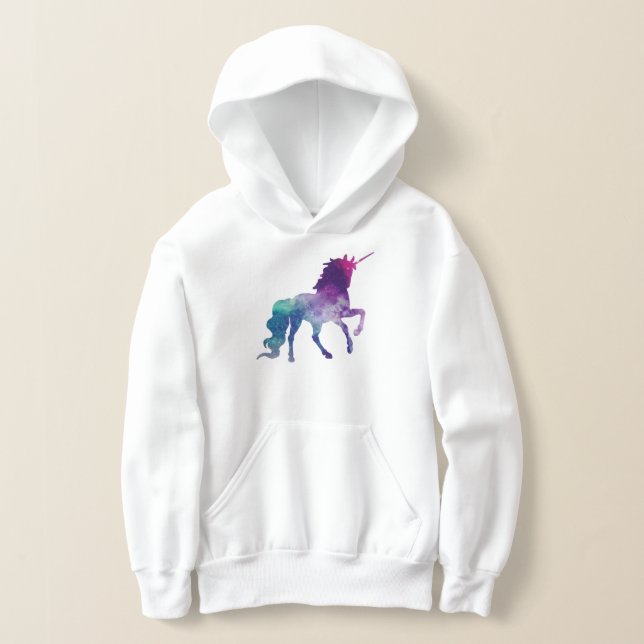 Unicorn Sky | Niedlich Magic Kids Bodysuit Hoodie (Ablage )