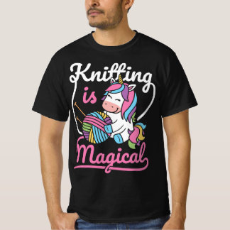 Unicorn-Slogan-Garne Frauen Grafik T-Shirt
