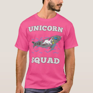 Unicorn Squad Narwhal Funny Unicorn Tauchen T-Shirt