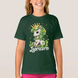 Unicorn St Patricks Day Saint Pattys Lepricorn T-Shirt