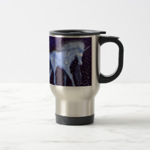 Unicorn Stars Reisebecher