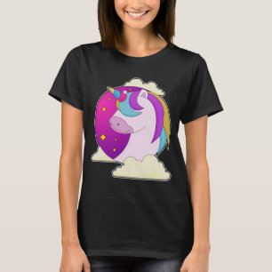 Unicorn Stars Wolken T-Shirt
