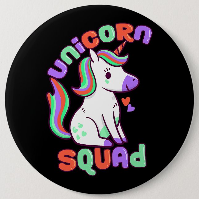 Unicorn Suqad 2 Button (Vorderseite)