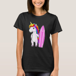 Unicorn Surfbrett Surfbrett Unicorns T-Shirt