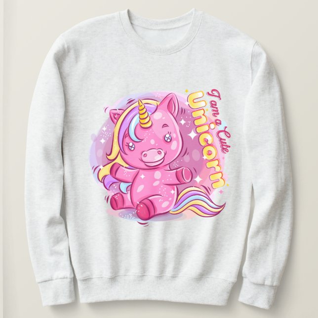 Unicorn Sweatshirt (Design vorne)