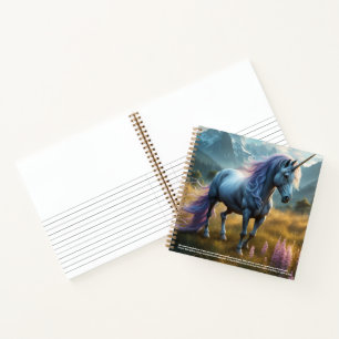 Unicorn Symbolismus Hardcover Notizbuch