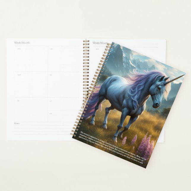 Unicorn Symbolismus-Kalender Planer (Anzeige)