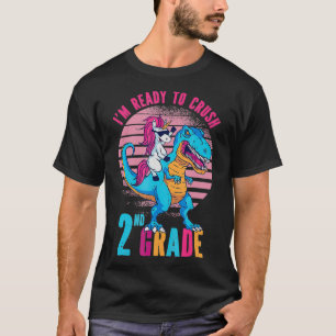Unicorn T Re Ich bin bereit, die zweite Stufe zurü T-Shirt