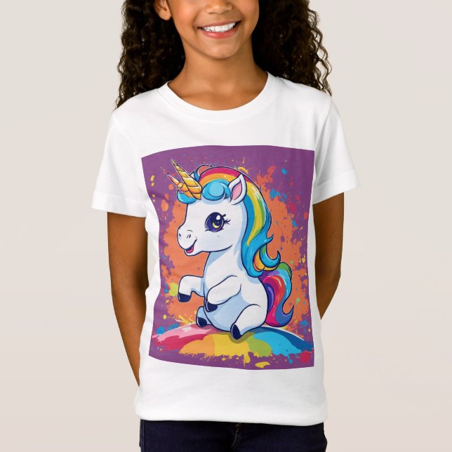 Unicorn-T - Shirt (Vorderseite)