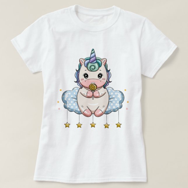 Unicorn-T - Shirt (Design vorne)