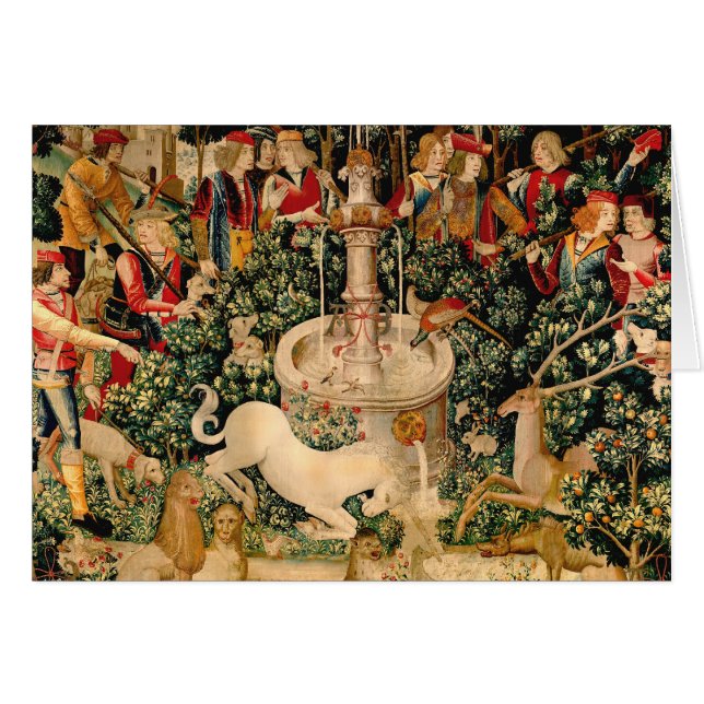 Unicorn Tapestries gefunden Legende Mythisch (Vorderseite (Horizontal))