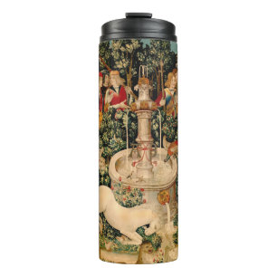 Unicorn Tapestries gefunden Legende Mythisch Thermosbecher