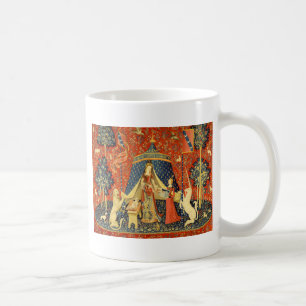 Unicorn Tapestries Lady Legend Mittelalter Kaffeetasse
