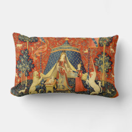 Unicorn Tapestries Lady Legend Mittelalter Lendenkissen