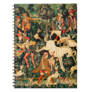 Unicorn Tapestries verteidigt mittelalterliche Myt Notizblock