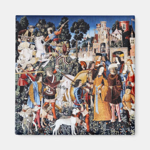 Unicorn Tapestry #6-Magnet Magnet