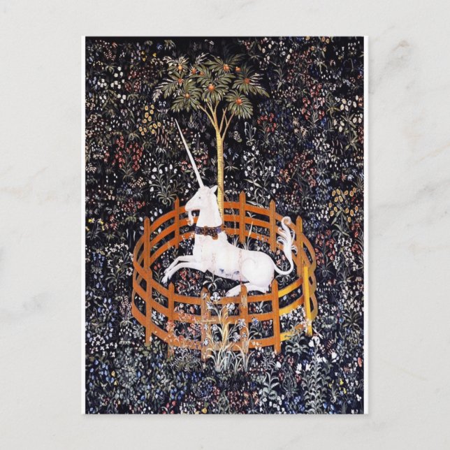 Unicorn Tapestry #7 Postkarte (Vorderseite)