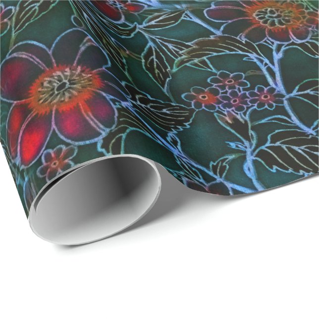 Unicorn Tapestry Geschenkpapier (Rolleneckpunkt)