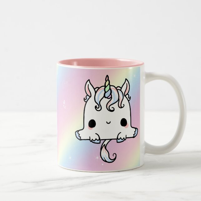 Unicorn-Tasse Zweifarbige Tasse (Rechts)