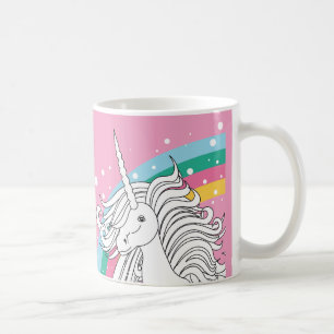 UNICORN-TASSEN-ROSA TASSE
