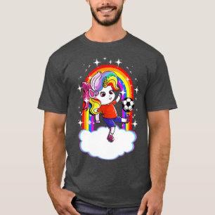 Unicorn Team Mama Coach Vater Niedlich Girl T-Shirt
