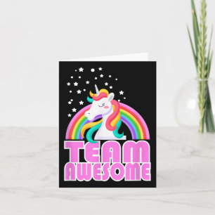Unicorn Team Phantastisch Rainbow Jga Wedding Bria Karte